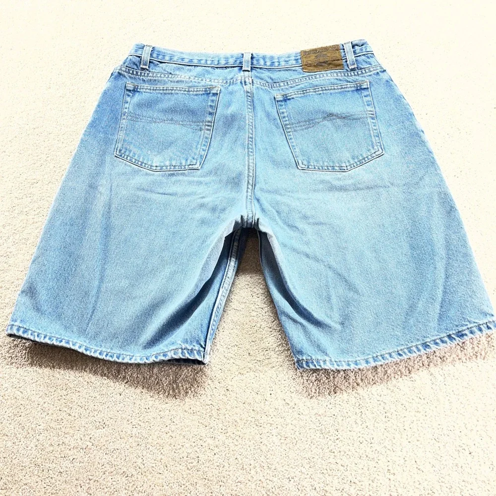 Bugle Boy Jeans‎ Denim Shorts Mens 36W Blue Vintage 750 Relaxed Fit Cotton